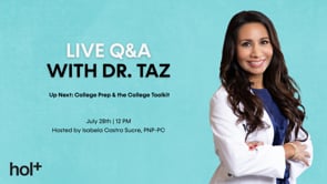 Dr. Taz Live Q&A July 24th