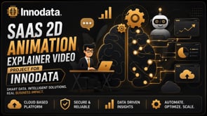 SAAS 2D Animation Explainer Video Project for Innodata