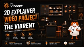 2D Explainer Video project for the Vibrent