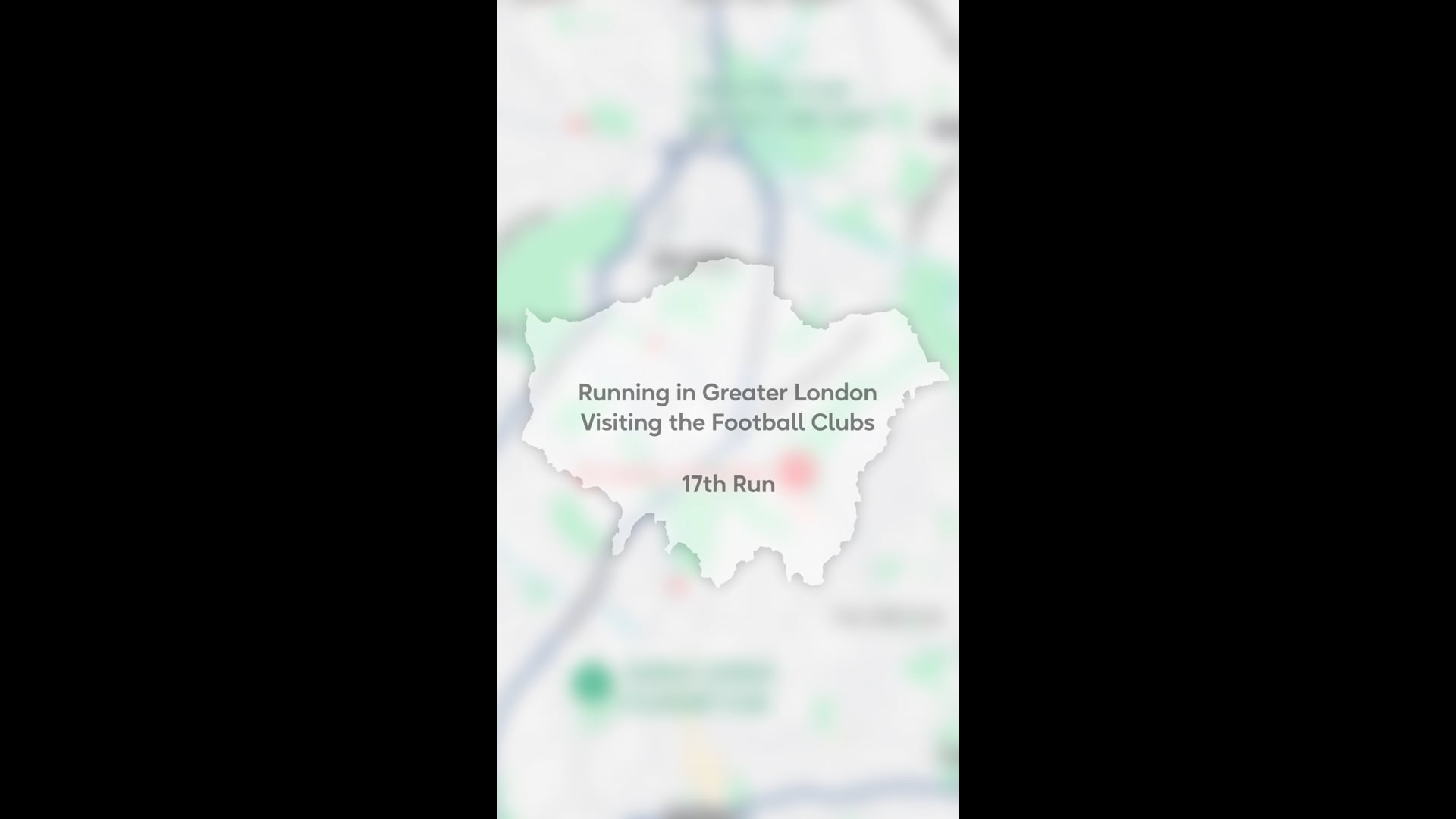 Running in Greater London Visiting Football Clubs - 17th Run
