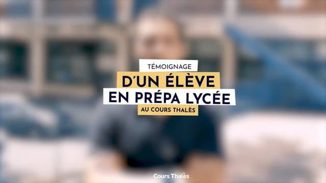 Stages intensifs en Première