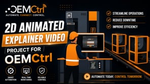 2D Animation Explainer Video Project for OEMCtrl