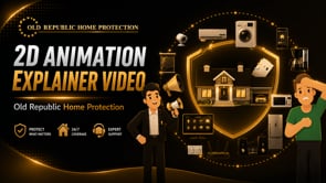2D Animation Explainer Video for Old Republic Home Protection