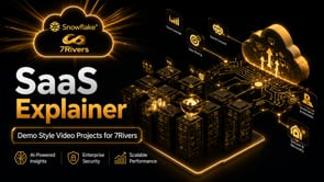 Saas Explainer Demo Style Video Projects for 7Rivers
