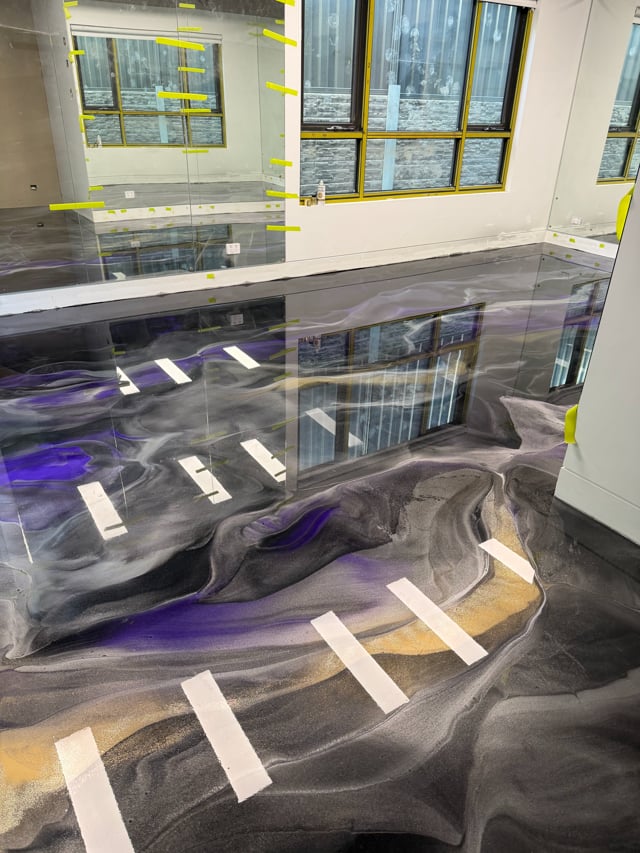 Before and after floor transformations