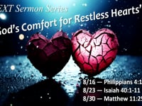 07/26/2026 "Yay God Moments" (11:00)  Pastor David Harriss