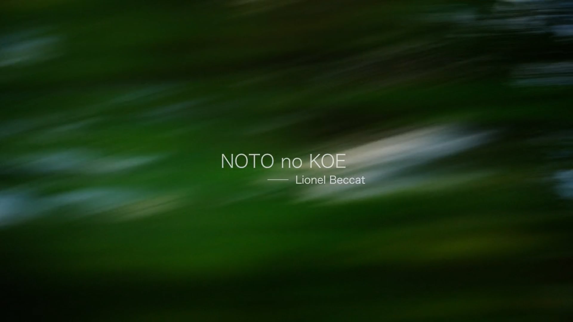 Noto No Koe
