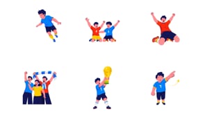 Football World Cup Bundle, a Sport Illustration by Brickclay (Thumbnail 12 of 12)