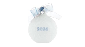 Lladro 2026 Annual Porcelain Christmas Ball Ornament