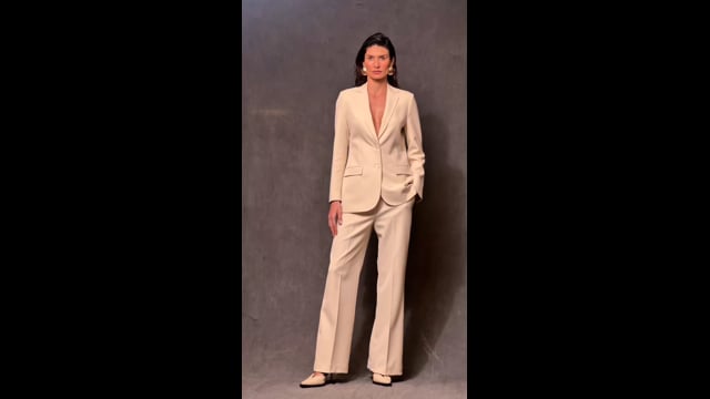 Blazer Alfaiataria Areia Kiara