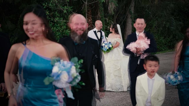 Fabian and Kristin wedding teaser, Florida, filmed by Henry M Production