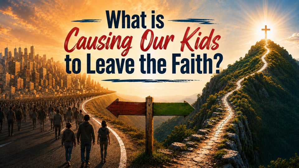 What is Causing Our Kids to Leave The Faith