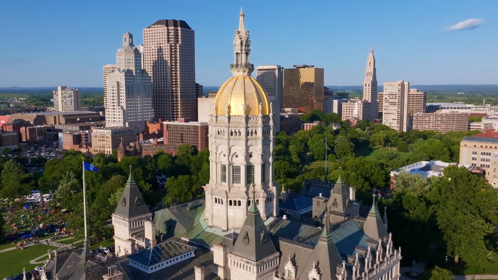 Drone Speedramp Video - 2026 Greater Hartford Festival of Jazz - Hartford, Connecticut