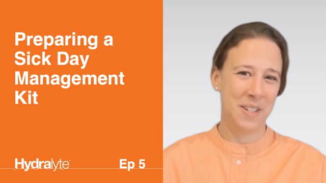 Preparing a Sick Day Management Kit