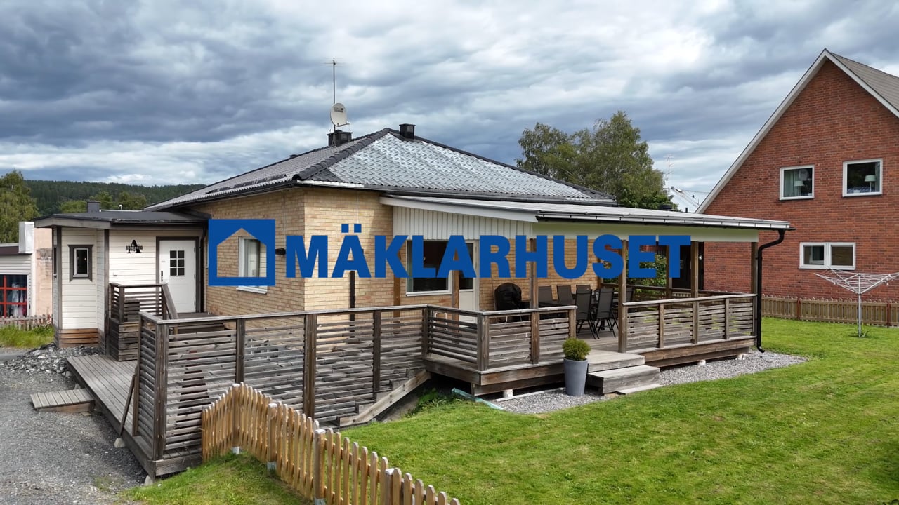 6 rum Villa på Gullängesvägen 4 Gullänget Örnsköldsviks kommun - video