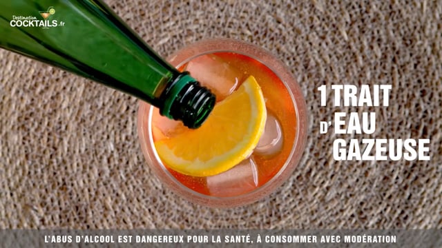 Cocktail au prosecco