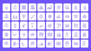 65 Animated Travel & Leisure Icons, a Duotone Icon by Prosymbols (Thumbnail 4 of 4)