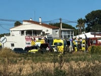 Moren dues persones en un xoc frontal a la carretera de Viladamat a l'Escala