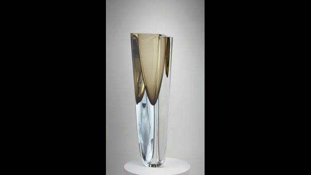 Vaso Triangular n°1 Fumê