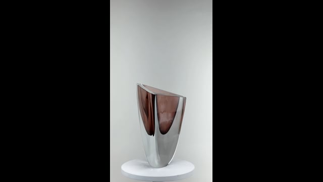 Vaso Triangular n°4 Roxo