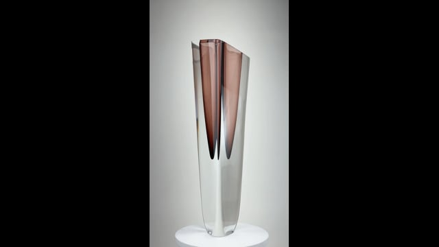 Vaso Triangular n°1 Roxo