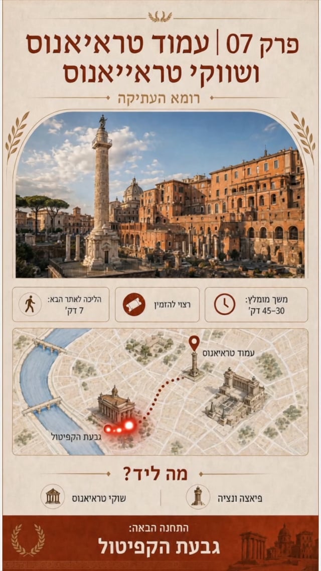 Rome, Trajan's Column Guide