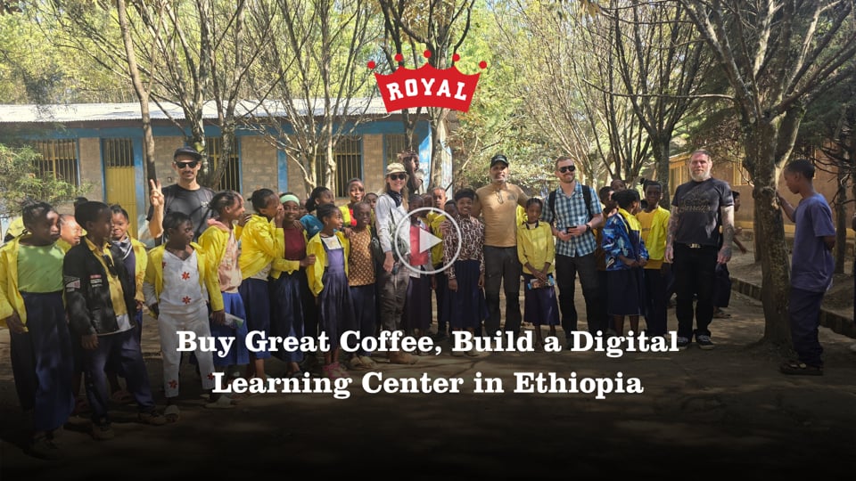 Buy Great Coffee. Build a Digital Learning Center in Ethiopia.
