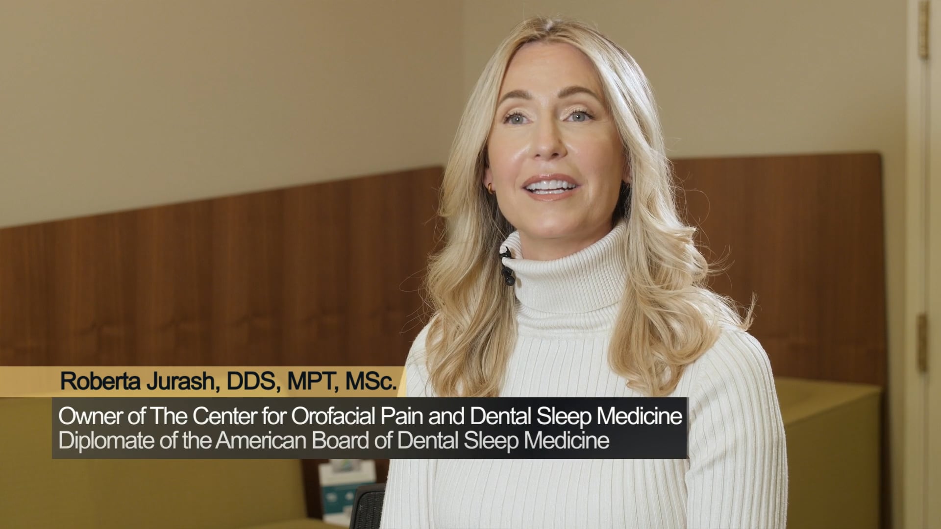 Sleep Apnea: Dr. Roberta Jurash