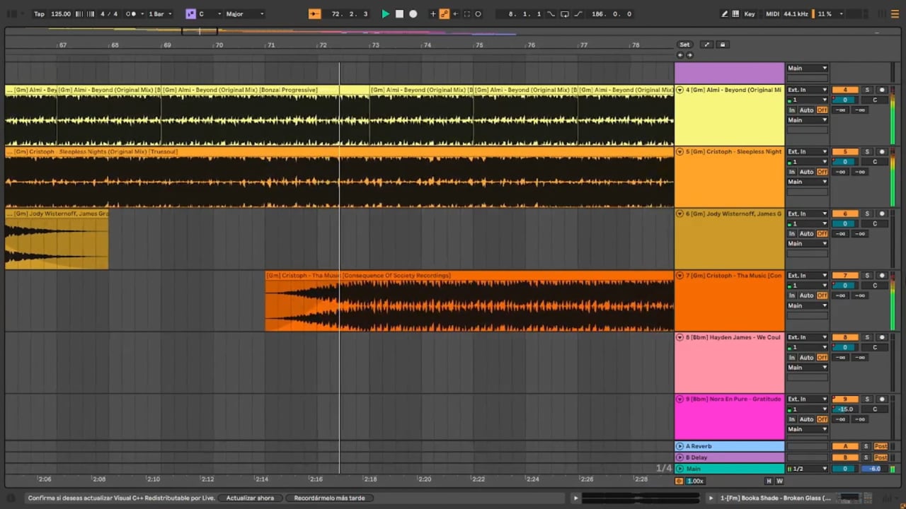 Mashup arm&oacute;nico Fm - Gm - Bbm - D#m | DJ Harmonic Studio