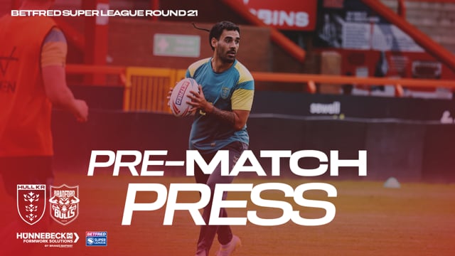 “I Go Into Every Week To Compete And Win"  Bradford Bulls Pre-Match Press - Tyrone May