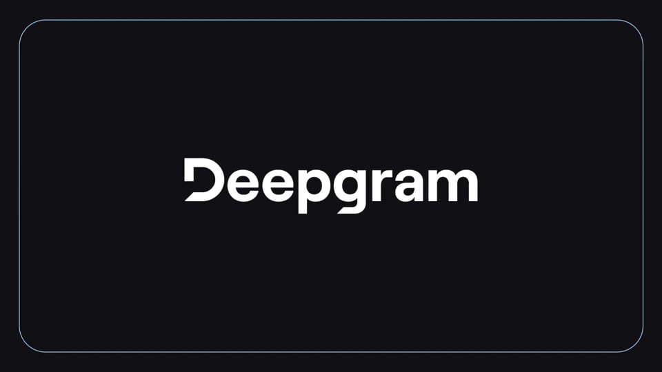 Deepgram Product Explainer video thumbnail