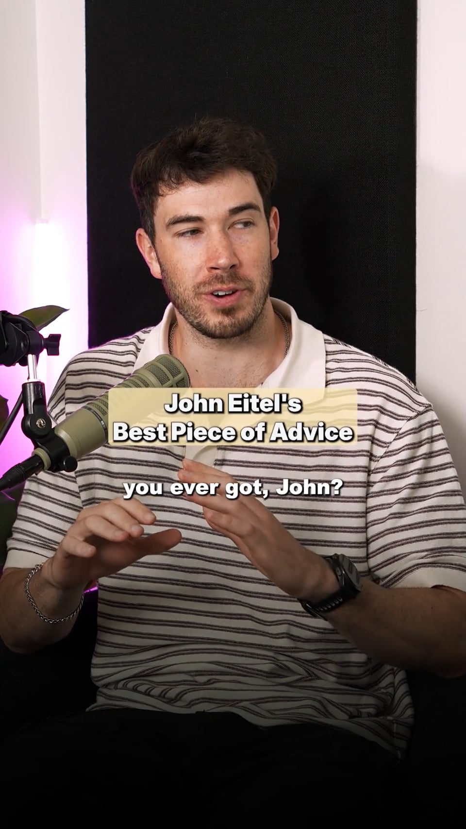 Best Piece of Advice You've Received with John Eitel video thumbnail