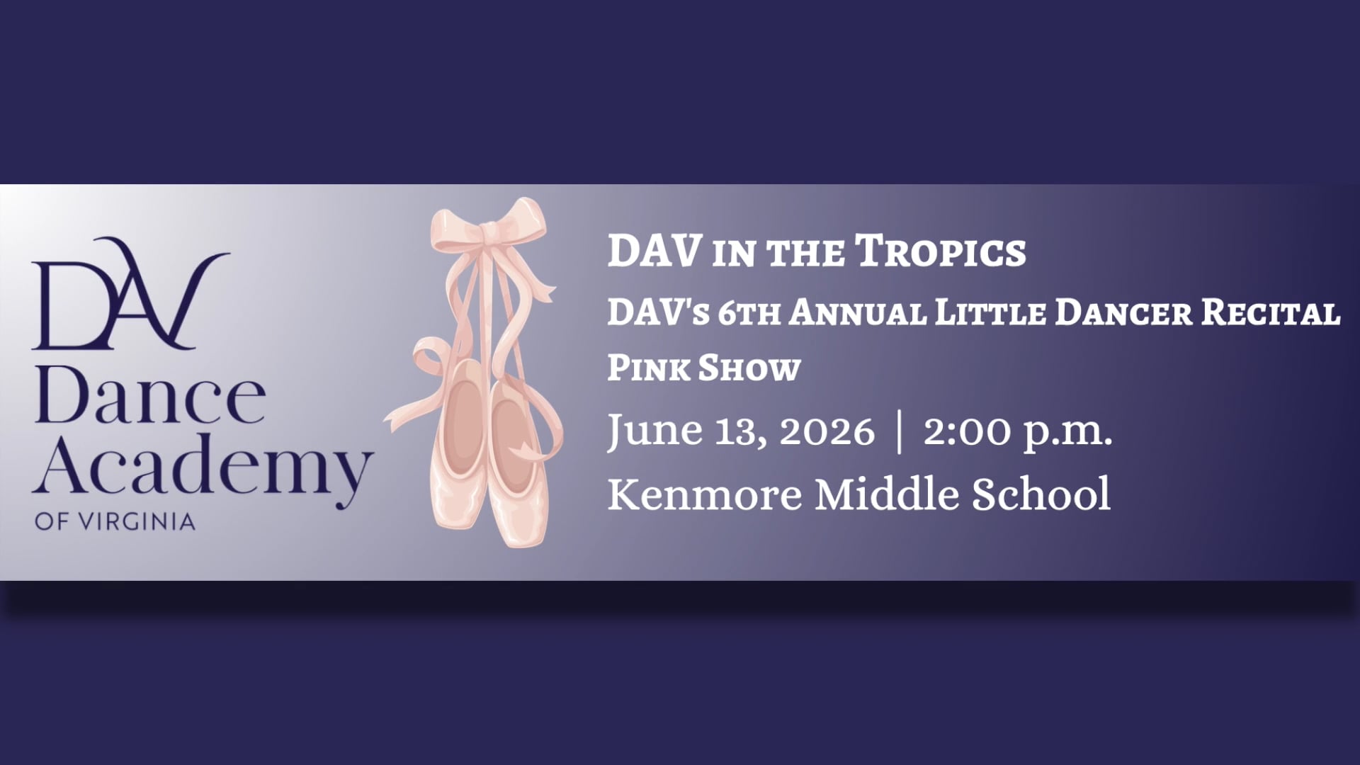 DAV Spring 2026 Recital - Pink Show