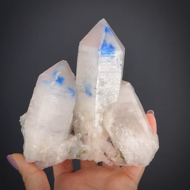 Quartz included by Papagoite