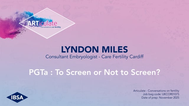 video title card
