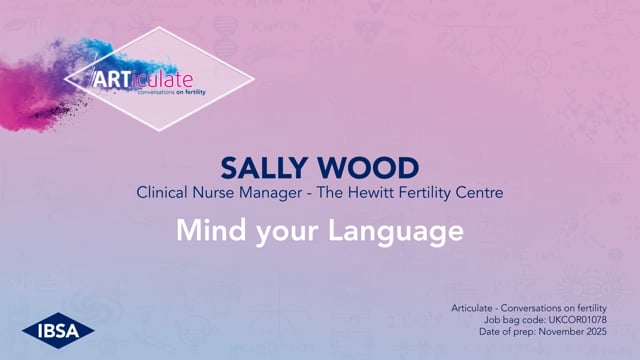 video title card