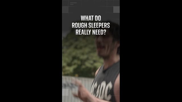 VERTICAL VIDEO: What support do rough sleepers really need?