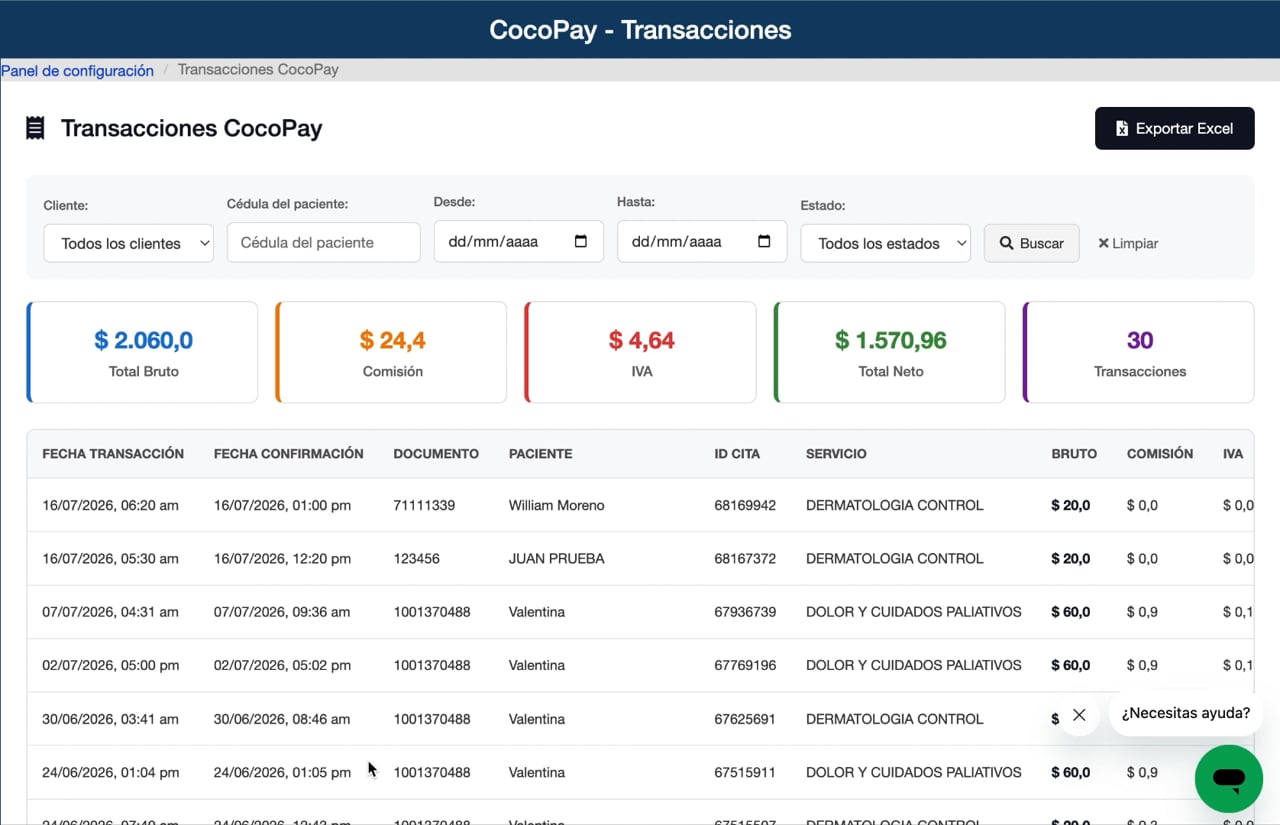 Vista previa del video Transacciones CocoPay
