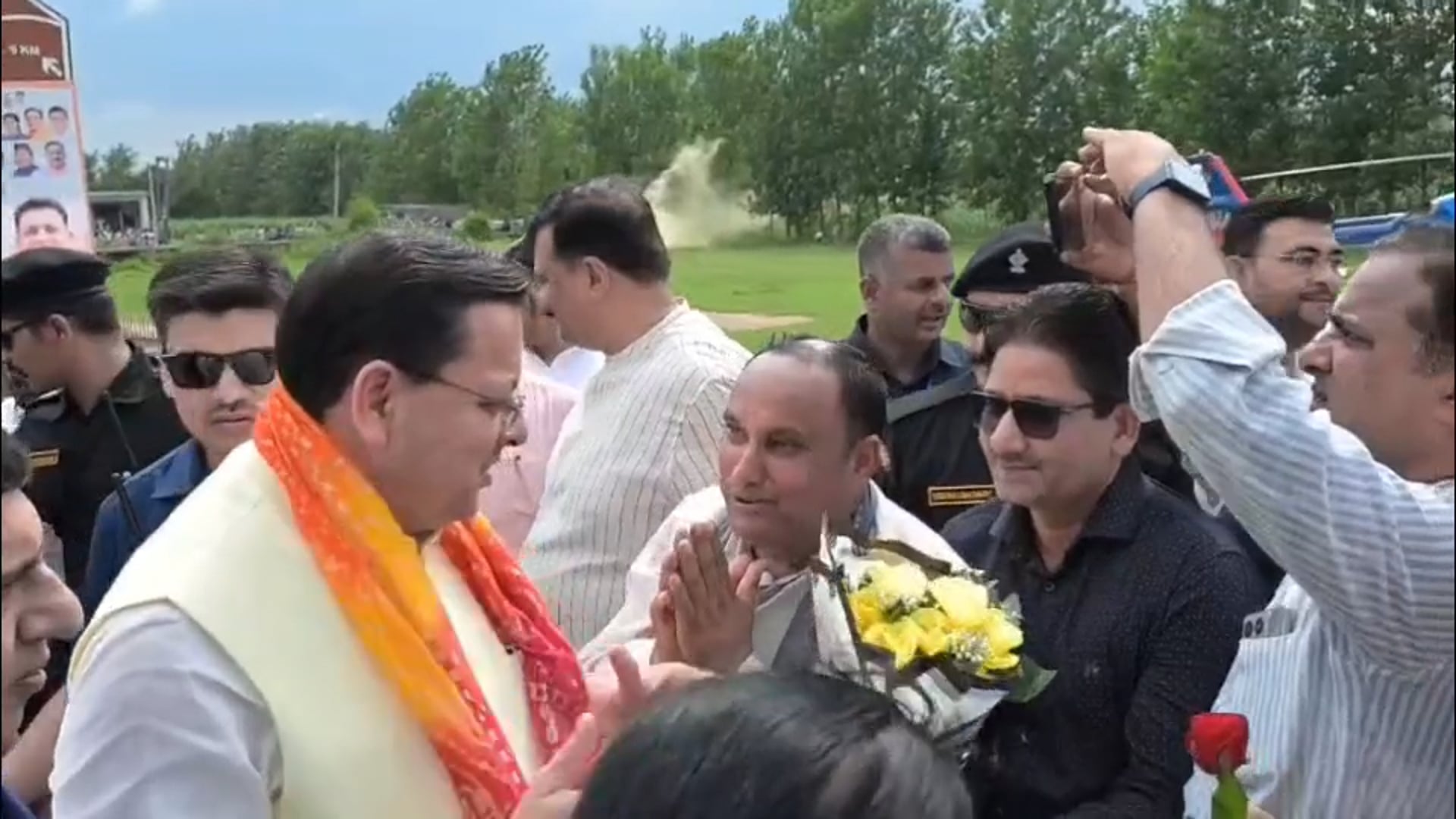 भगवानपुर!रविदास जयंती! कलश बंधन महारैली में शामिल हुए मुख्यमंत्री पुष्कर सिंह धामी! उमड़ा जनसैलाब!