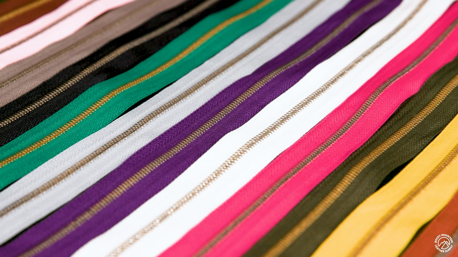 YKK - Excella Zippers (SAMPLES) – Rocky Mountain Leather Supply