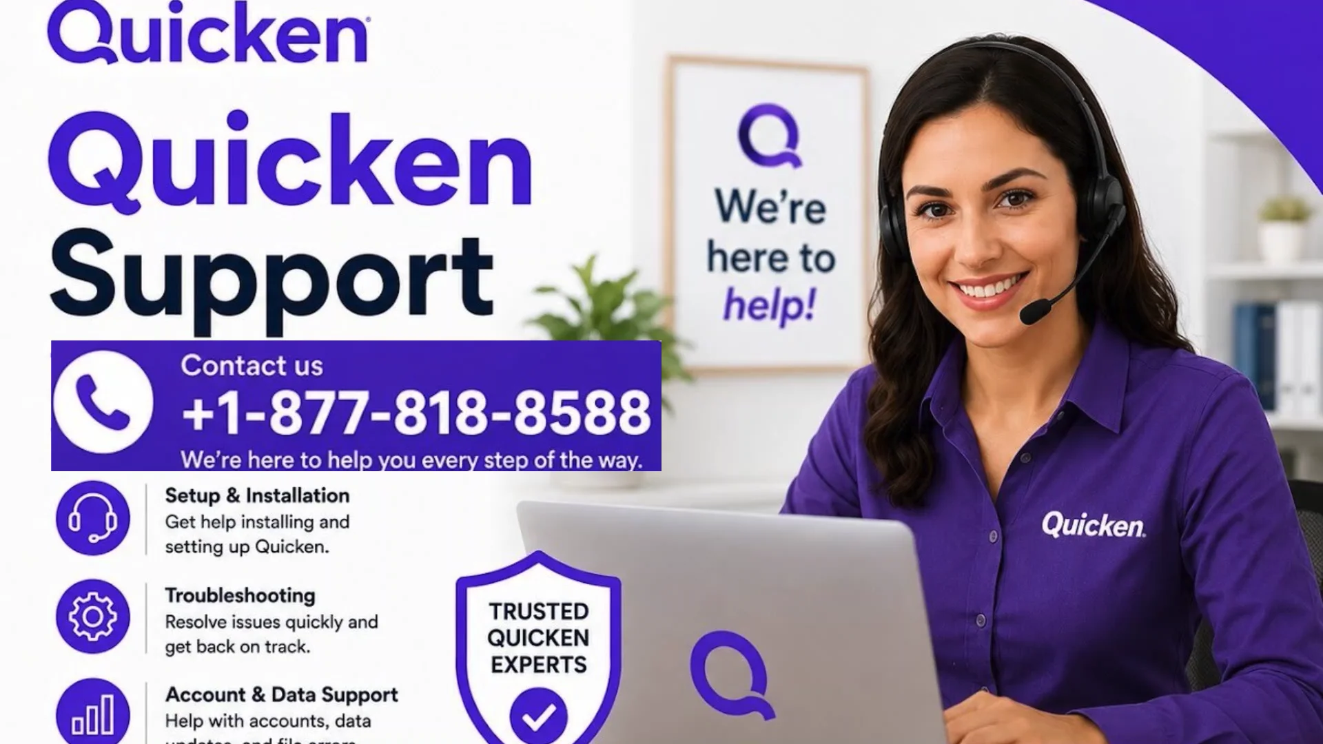 Quicken Customer Service Phone Number: For users Better Expriance