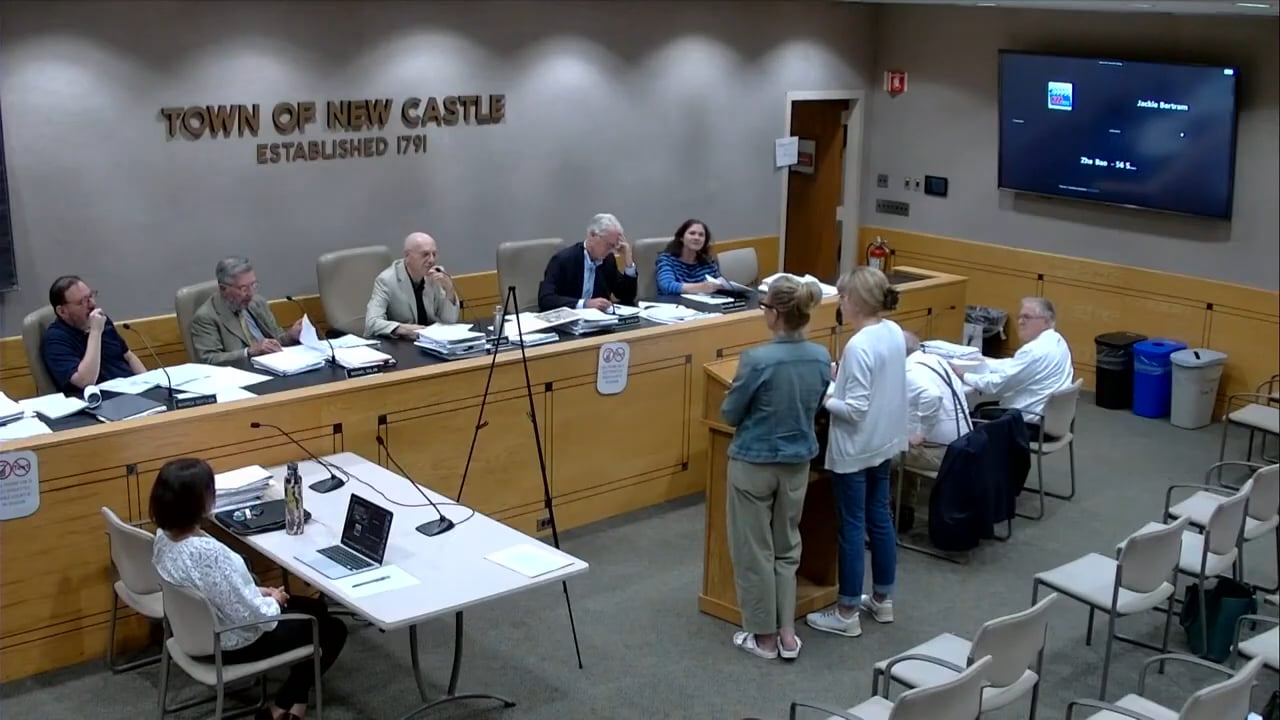 Town of New Castle Zoning Board Meeting 7/29/26