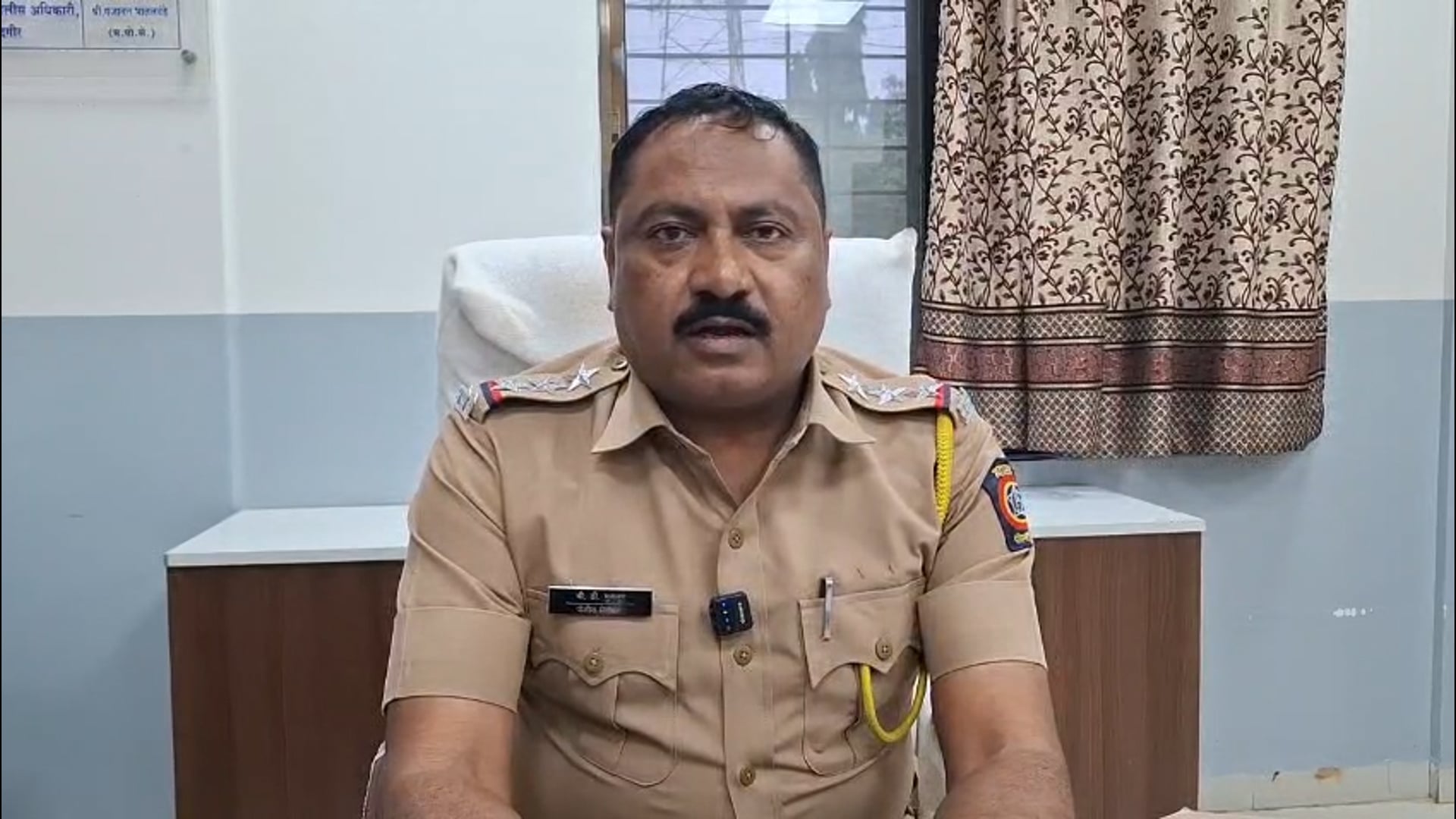 शोसल मीडियावर अफवा पसरवून तेढ निर्माण करणाऱ्यावर कारवाई करणार पोलीस निरीक्षक भूसनूर