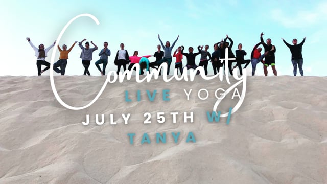 NEW! Tanya - Community Calm Yoga July 25