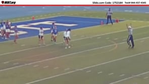 Illegal contact on offensive blocker then suspect illegal contact by defender during flag pull