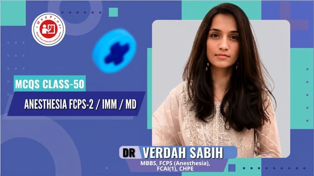 MCQS Class-50 || Dr Verdah