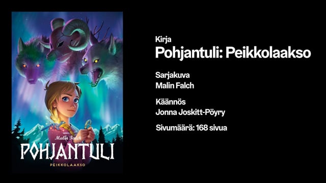 Lukuvinkkejä 4.–6.-luokkalaisille: Malin Falch – Pohjantuli, Peikkolaakso