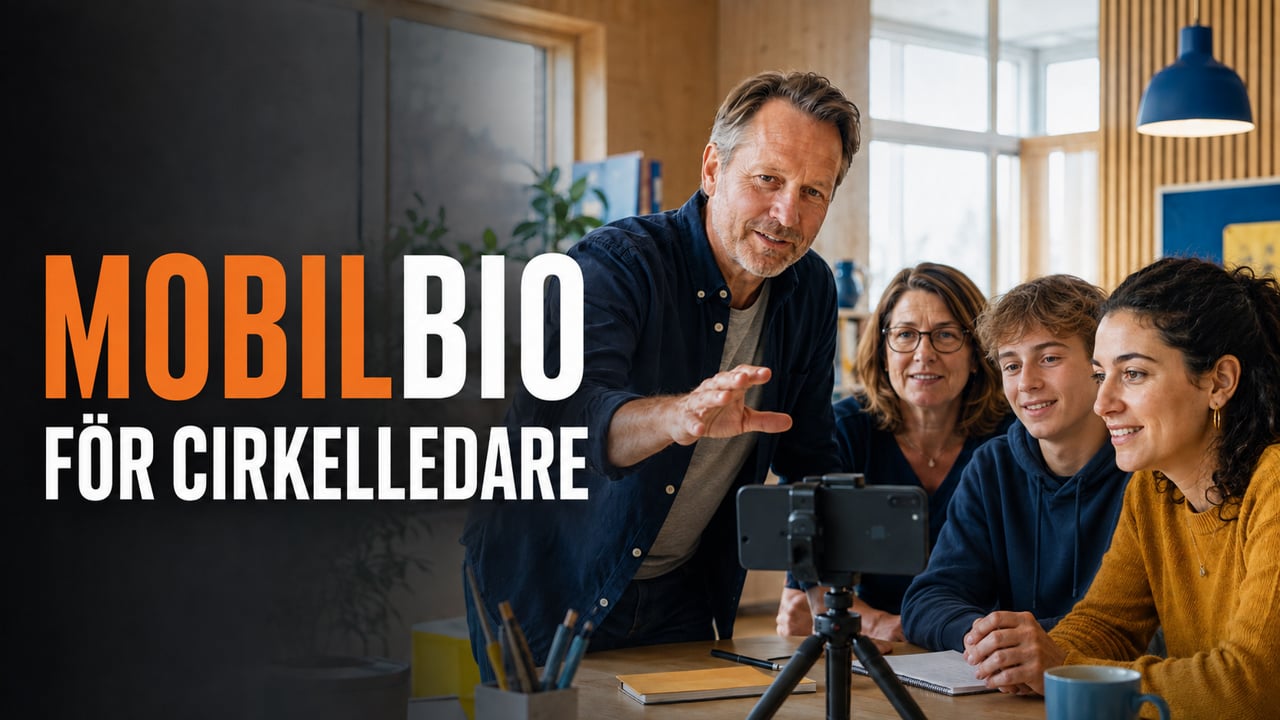 Förhandsbild till filmen Se hur du leder en filmcirkel