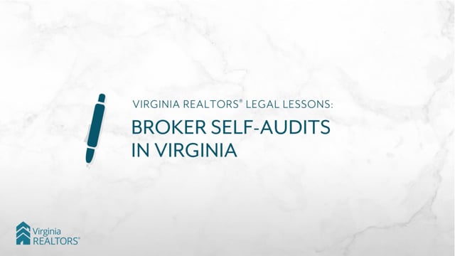Broker Self-Audits in Virginia