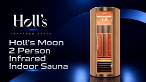Holl’s Moon 2 Person Infrared Indoor Sauna